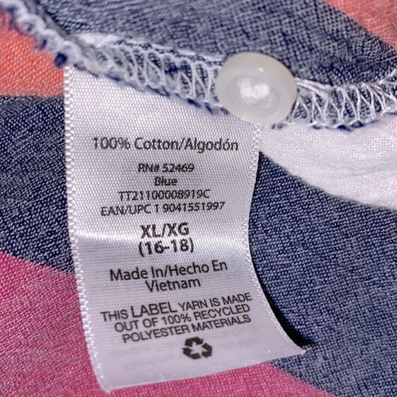 Time & Tru striped top size XLarge - Picture 5 of 5